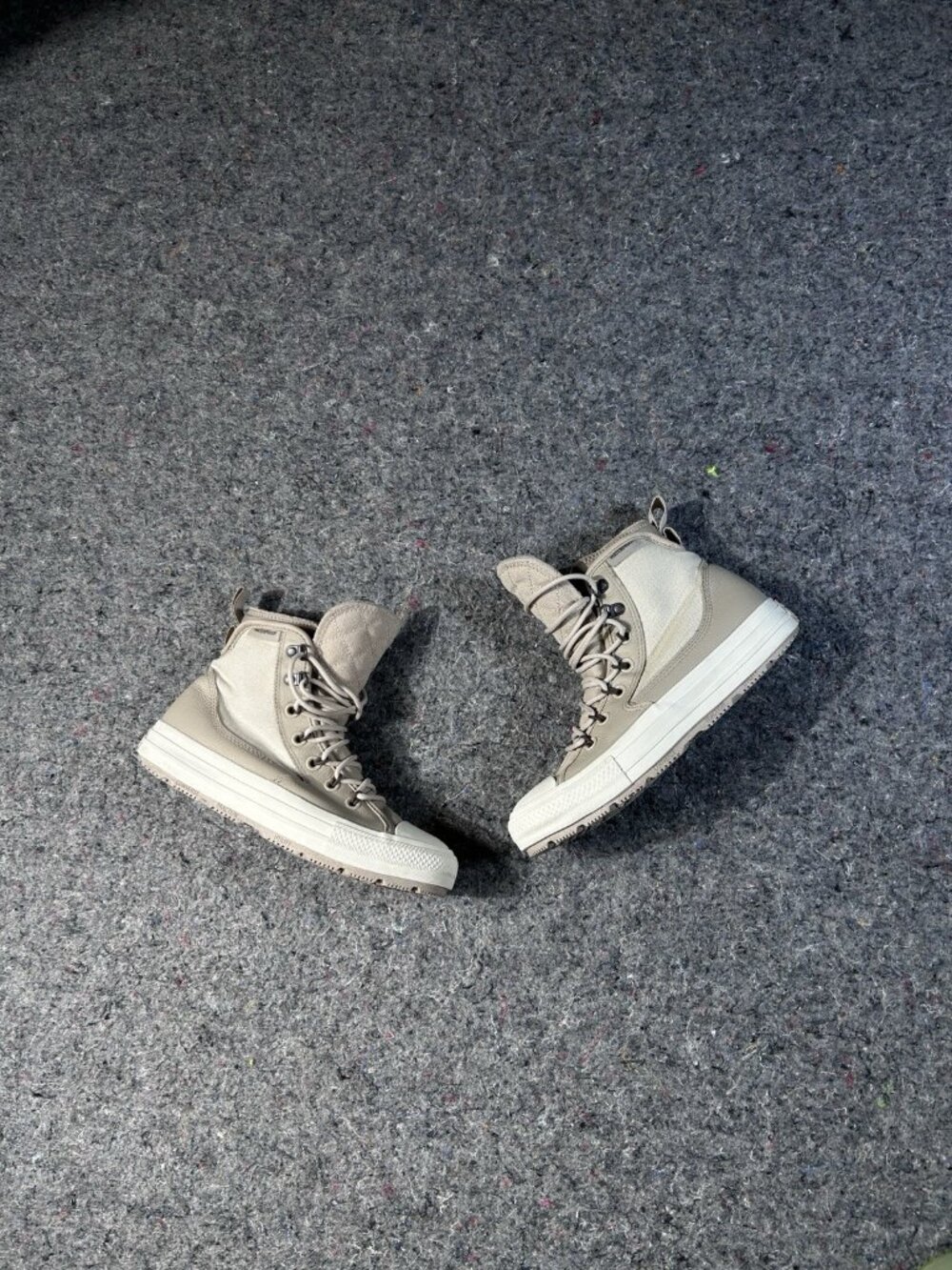 Converse Chuck Taylor All Star Berkshire Boot Waterproof Khaki Unisex Sz 7/5.5